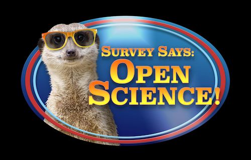 Survey Says: Open Science! Logo